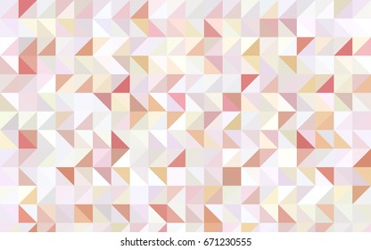 Light Orange vector low poly background. Creative illustration in halftone style with gradient. Brand-new design for your business.