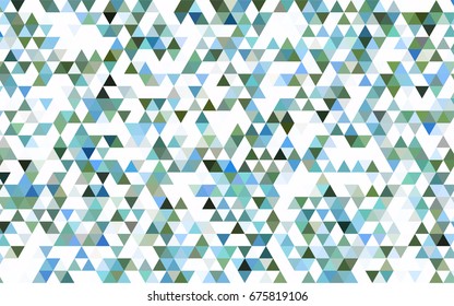 Light Orange vector low poly template. A vague abstract illustration with gradient. A completely new design for your business.