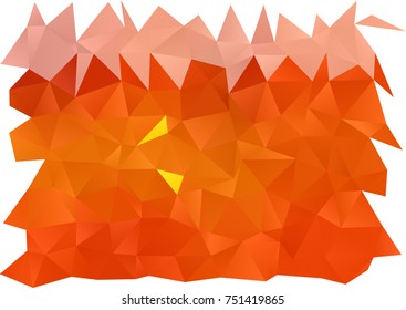 Light Orange vector low poly pattern. Colorful abstract illustration with gradient. Brand-new design for your business. Light Orange vector low poly pattern. Colorful abstract illustration with gradient. Brand-new design for your business.