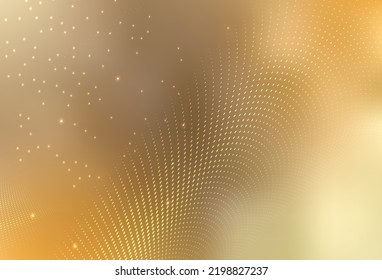 Vector naranja claro Ilustración abstracta moderna con gotas de agua coloridas. Ilustración abstracta brillante con gotas borrosas de lluvia. Diseño moderno para una tarjeta de visita.