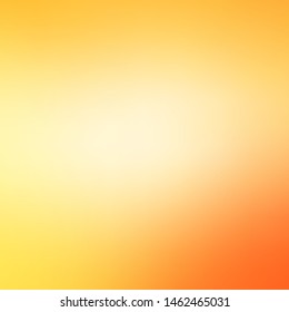 Light Orange vector modern blurred backdrop. Brand new colorful illustration in blur style. Smart design for your apps.