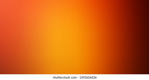 Light Orange vector modern blurred background. Brand new colorful illustration in blur style. Sample for your web designers.