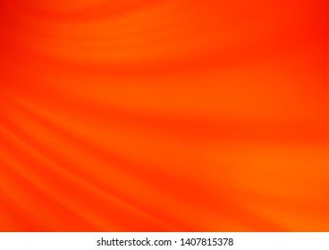 Light Orange vector modern bokeh pattern. Modern geometrical abstract illustration with gradient. The template for backgrounds of cell phones.