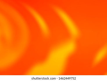 Light Orange vector modern bokeh pattern. Colorful illustration in abstract style with gradient. A completely new template for your design.