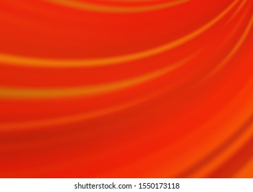 Light Orange vector modern bokeh pattern. Glitter abstract illustration with an elegant design. The best blurred design for your business.