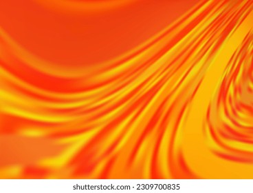 Light Orange vector modern bokeh pattern. Shining colorful illustration in a Brand new style. The elegant pattern for brand book.