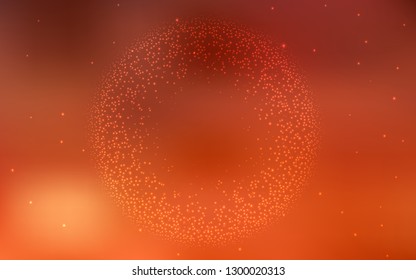 Light Orange vector modern elegant layout. Shining colored illustration in smart style. Completely new design for your business.