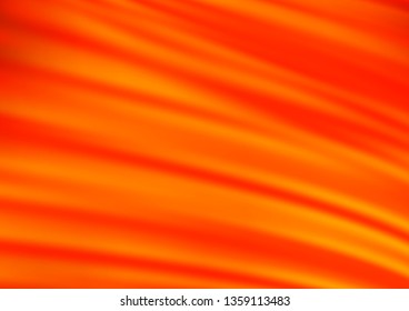 Light Orange vector modern elegant template. A completely new color illustration in a bokeh style. Brand new style for your business design.
