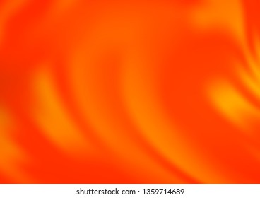 Light Orange vector modern elegant template. Colorful illustration in abstract style with gradient. The blurred design can be used for your web site.