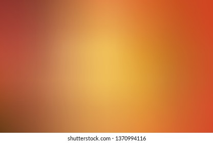 Light Orange vector modern elegant layout. Creative illustration in halftone style with gradient. Blurred design for your web site.