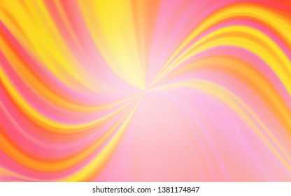 Light Orange vector modern elegant layout. An elegant bright illustration with gradient. New style design for your brand book.