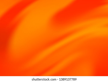 Light Orange vector modern elegant background. Colorful illustration in blurry style with gradient. The template for backgrounds of cell phones.