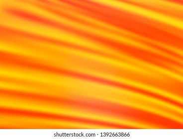 Light Orange vector modern elegant template. A vague abstract illustration with gradient. The blurred design can be used for your web site.