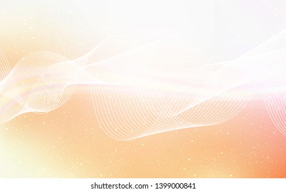 Light Orange vector modern elegant layout. New colored illustration in blur style with gradient. The best blurred design for your business.