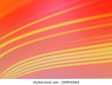 Light Orange vector modern elegant template. Glitter abstract illustration with an elegant design. The elegant pattern for brand book.