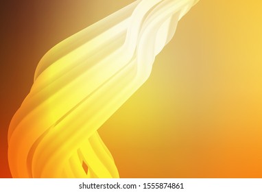 Light Orange vector modern elegant layout. Creative illustration in halftone style with gradient. Blurred design for your web site.