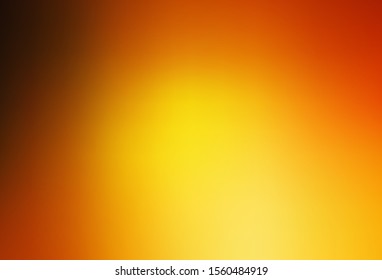 Light Orange vector modern elegant backdrop. Creative illustration in halftone style with gradient. Smart design for your work.