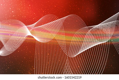 Light Orange vector modern elegant backdrop. Glitter abstract illustration with gradient design. Smart design for your work.