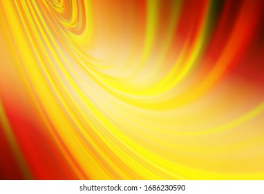 Light Orange vector modern elegant layout. Colorful illustration in abstract style with gradient. New style design for your brand book.