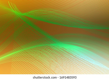 Light Orange vector modern elegant background. New colored illustration in blur style with gradient. Background for designs.