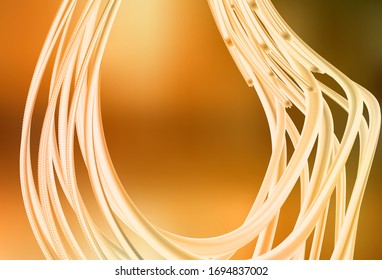 Light Orange vector modern elegant background. Glitter abstract illustration with gradient design. Background for designs.