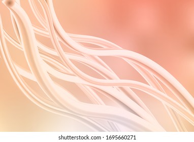 Light Orange vector modern elegant backdrop. Colorful abstract illustration with gradient. Completely new design for your business.