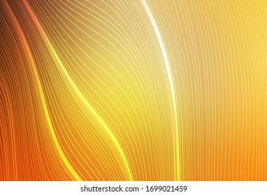 Light Orange vector modern elegant backdrop. An elegant bright illustration with gradient. New design for your business.