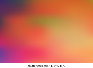 Light Orange vector modern elegant layout. New colored illustration in blur style with gradient. The best blurred design for your business.