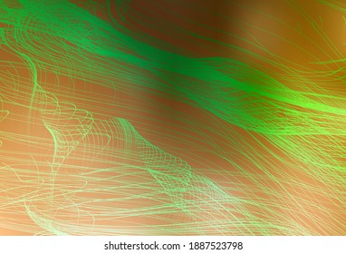 Light Orange vector modern elegant layout. Colorful abstract illustration with gradient. Background for designs.