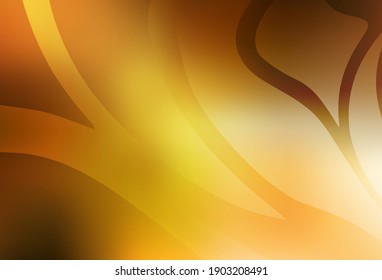 Vector de naranja claro moderno y elegante fondo. Ilustración colorida brillante de estilo inteligente. Fondo para los diseños.