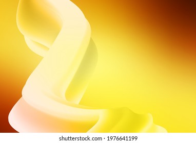 Light Orange vector modern elegant background. Glitter abstract illustration with gradient design. The best blurred design for your business.