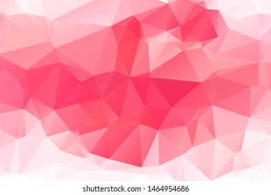 Light Orange vector modern geometric abstract background  , Multicolor, Rainbow vector triangle mosaic template