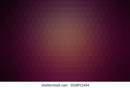 Light Orange vector modern geometrical background. Abstract template. Geometric pattern in square style with gradient.