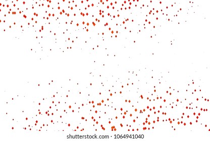 Light Orange vector modern geometrical background. Abstract template. Geometric pattern in square style with gradient.