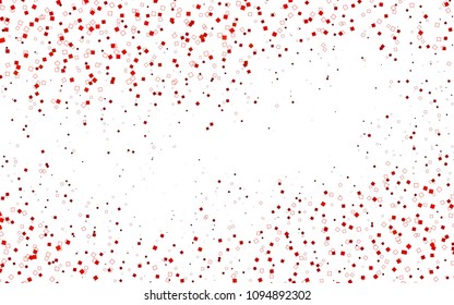 Light Orange vector modern geometrical background. Abstract template. Geometric pattern in square style with gradient.