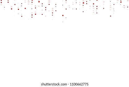Light Orange vector modern geometrical background. Abstract template. Geometric pattern in square style with gradient.