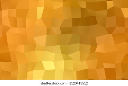 Light Orange vector modern geometrical background. Abstract template. Geometric pattern in square style with gradient.