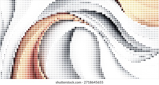 Light Orange vector modern geometrical background
