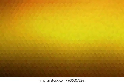 Light Orange vector modern geometrical abstract background. Texture, brand-new background. Geometric background in Origami style with gradient. 