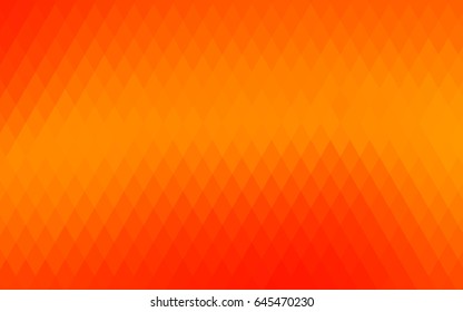 Light Orange vector modern geometrical background. Abstract template. Geometric pattern  with gradient.