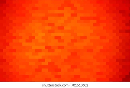 Light Orange vector modern geometrical background. Abstract template. Geometric pattern in square style with gradient.