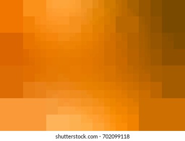 Light Orange vector modern geometrical abstract background. Texture template. Geometric pattern in Origami style with gradient. 