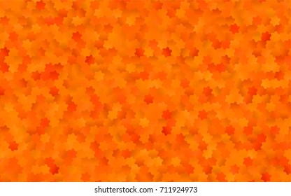 Light Orange vector modern geometrical abstract background. Texture, brand-new background. Geometric background in Origami style with gradient. 