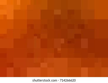 Light Orange vector modern geometrical abstract background. Texture template. Geometric pattern in Origami style with gradient. 