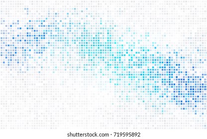 Light Orange vector modern geometrical background. Abstract template. Geometric pattern in square style with gradient.