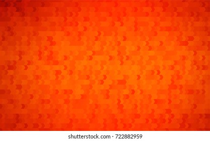Light Orange vector modern geometrical background. Abstract template. Geometric pattern in square style with gradient.