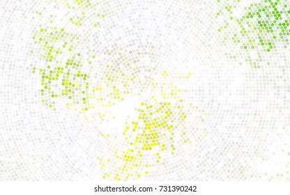 Light Orange vector modern geometrical background. Abstract template. Geometric pattern in square style with gradient.