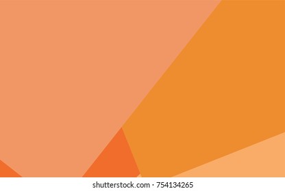 Light Orange vector modern geometrical background. Abstract template. Geometric pattern in square style with gradient.