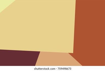 Light Orange vector modern geometrical background. Abstract template. Geometric pattern in square style with gradient.