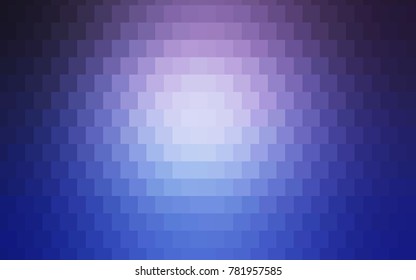 Light Orange vector modern geometrical background. Abstract template. Geometric pattern in square style with gradient.